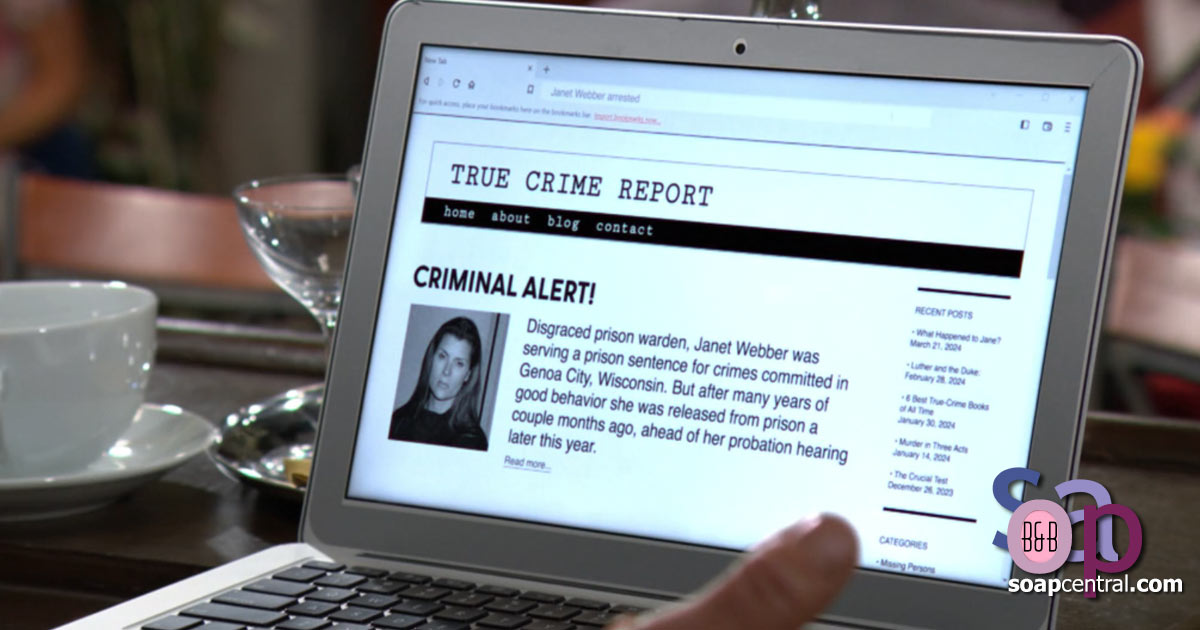 Deacon uncovers important news about Janet Webber